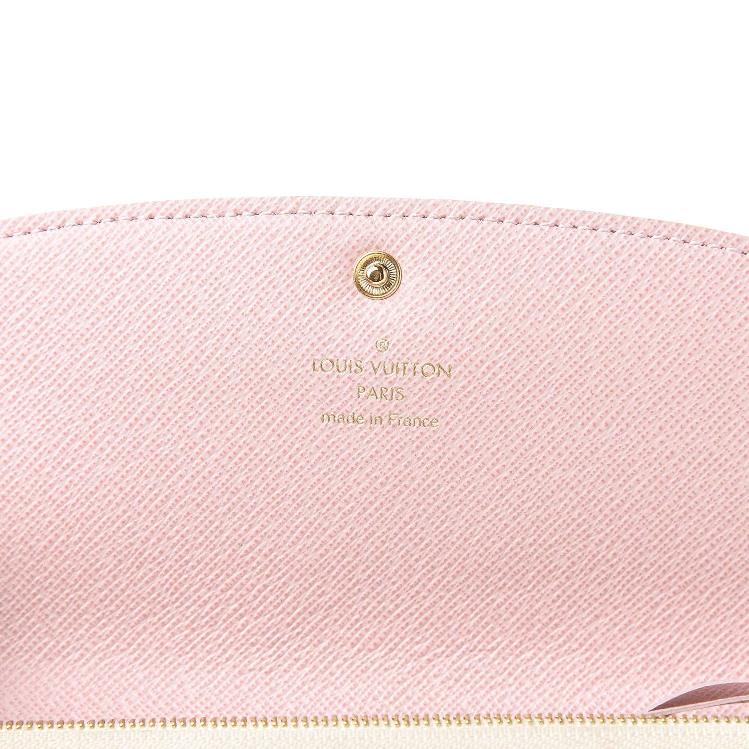 Louis Vuitton Damier Azur Emilie Wallet Rose Ballerine 6 of 7