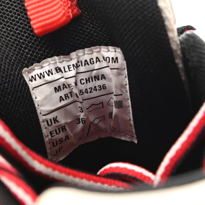 Balenciaga Mesh Nylon Womens Track Sneakers 36 Black Pink Red 8 of 8