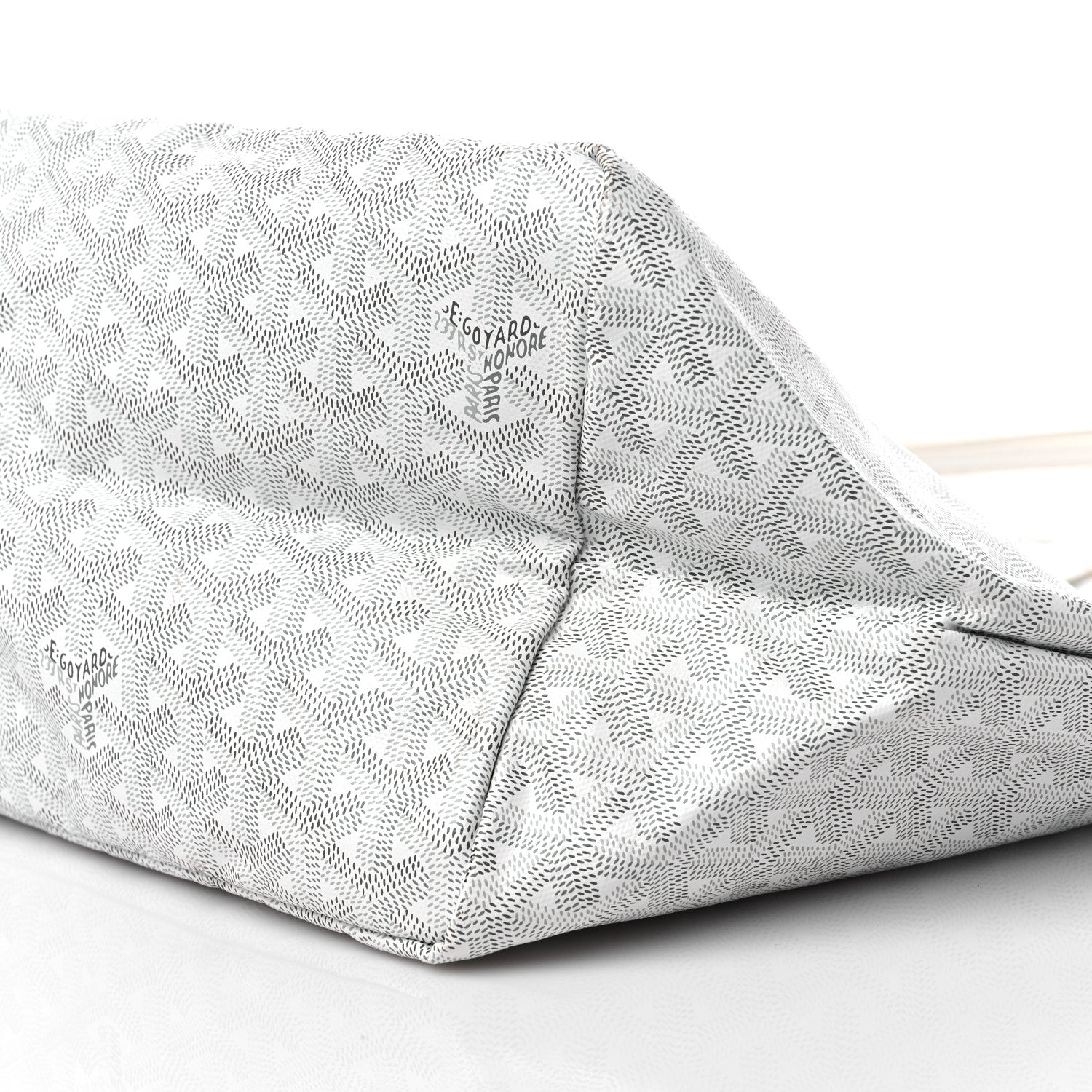 Goyard Goyardine Saint Louis GM White 9 of 9