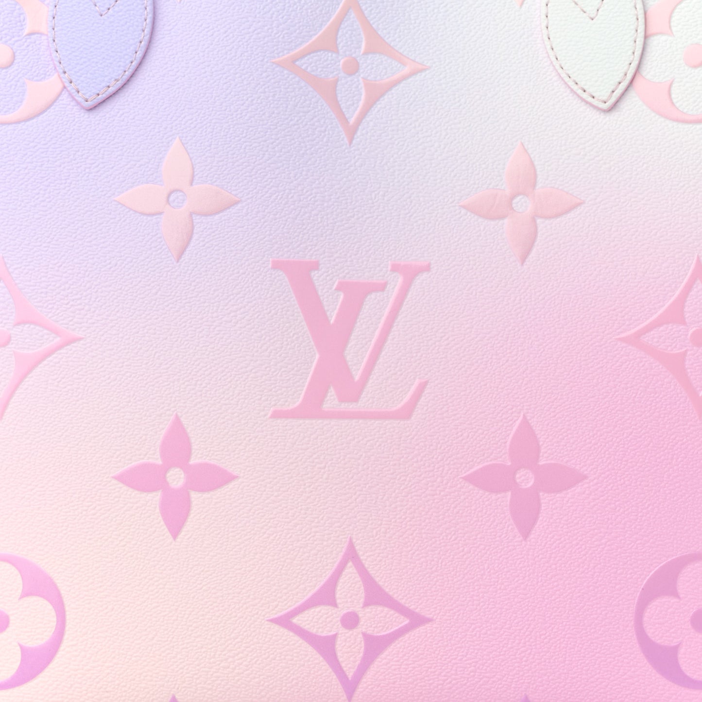 Monogram Giant Spring In The City Neverfull MM Sunrise Pastel