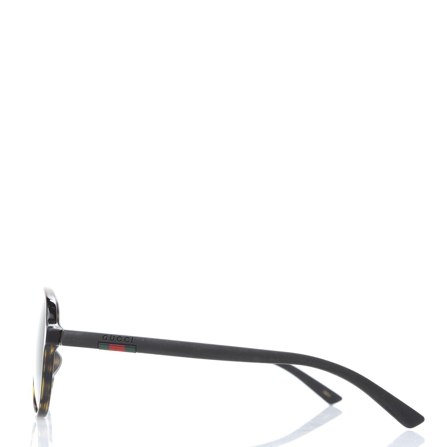 Gucci Web Aviator Sunglasses GG0423SA Tortoise 2 of 7