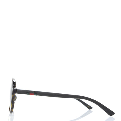 Gucci Web Aviator Sunglasses GG0423SA Tortoise 2 of 7
