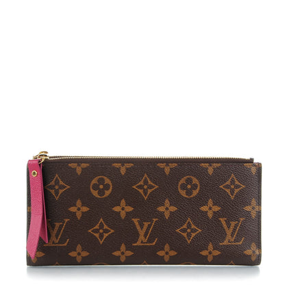 Louis Vuitton Monogram Adele Wallet Fuchsia 1 of 7