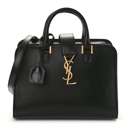 Saint Laurent Calfskin Monogram Baby Cabas Black 1 of 8