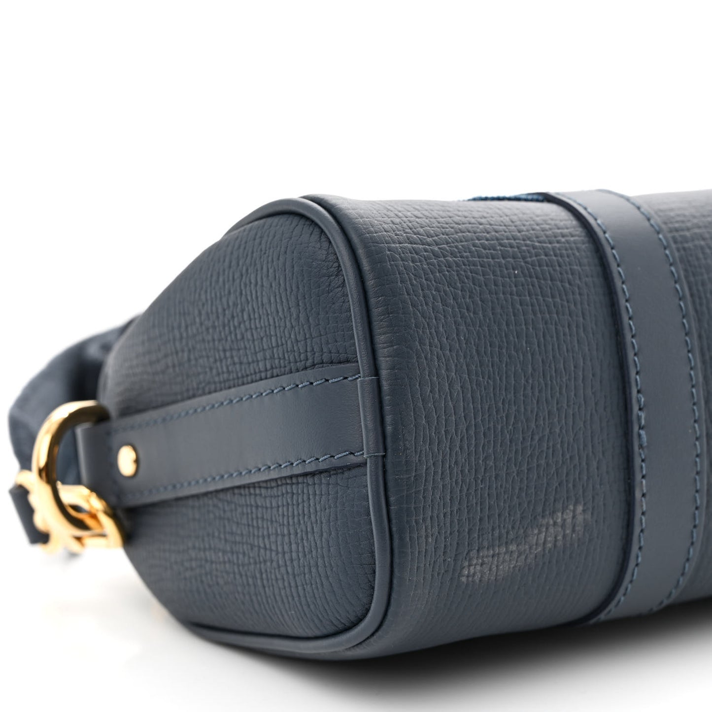 Taurillon Monogram Denim Drip Keepall XS Blue