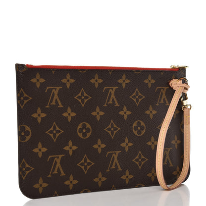Louis Vuitton Monogram Neverfull MM GM Pochette Cherry 3 of 7