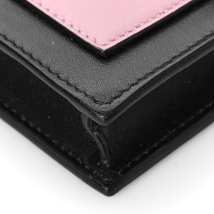 Celine Smooth Calfskin Pocket Card Holder Liquorice Black 8 of 8