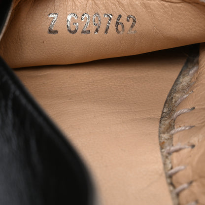 Chanel Lambskin CC Espadrilles 40 Black 10 of 11