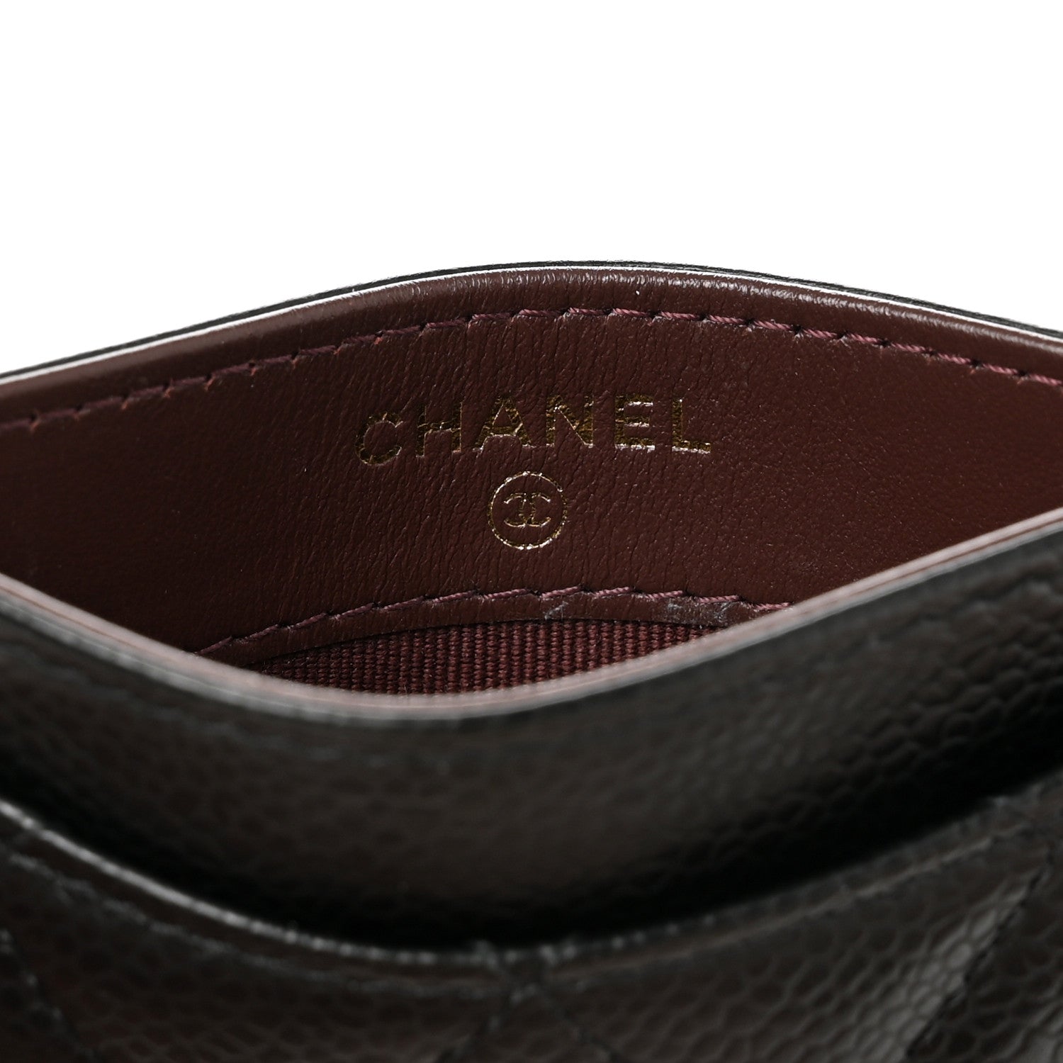 Chanel Caviar Quilted Card Holder Black 6 of 9