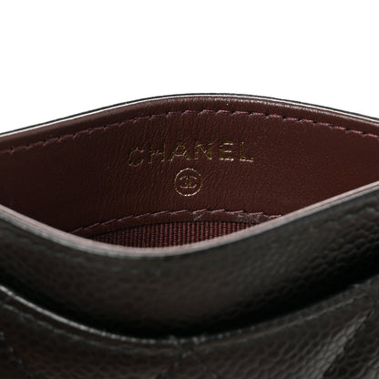 Chanel Caviar Quilted Card Holder Black 6 of 9