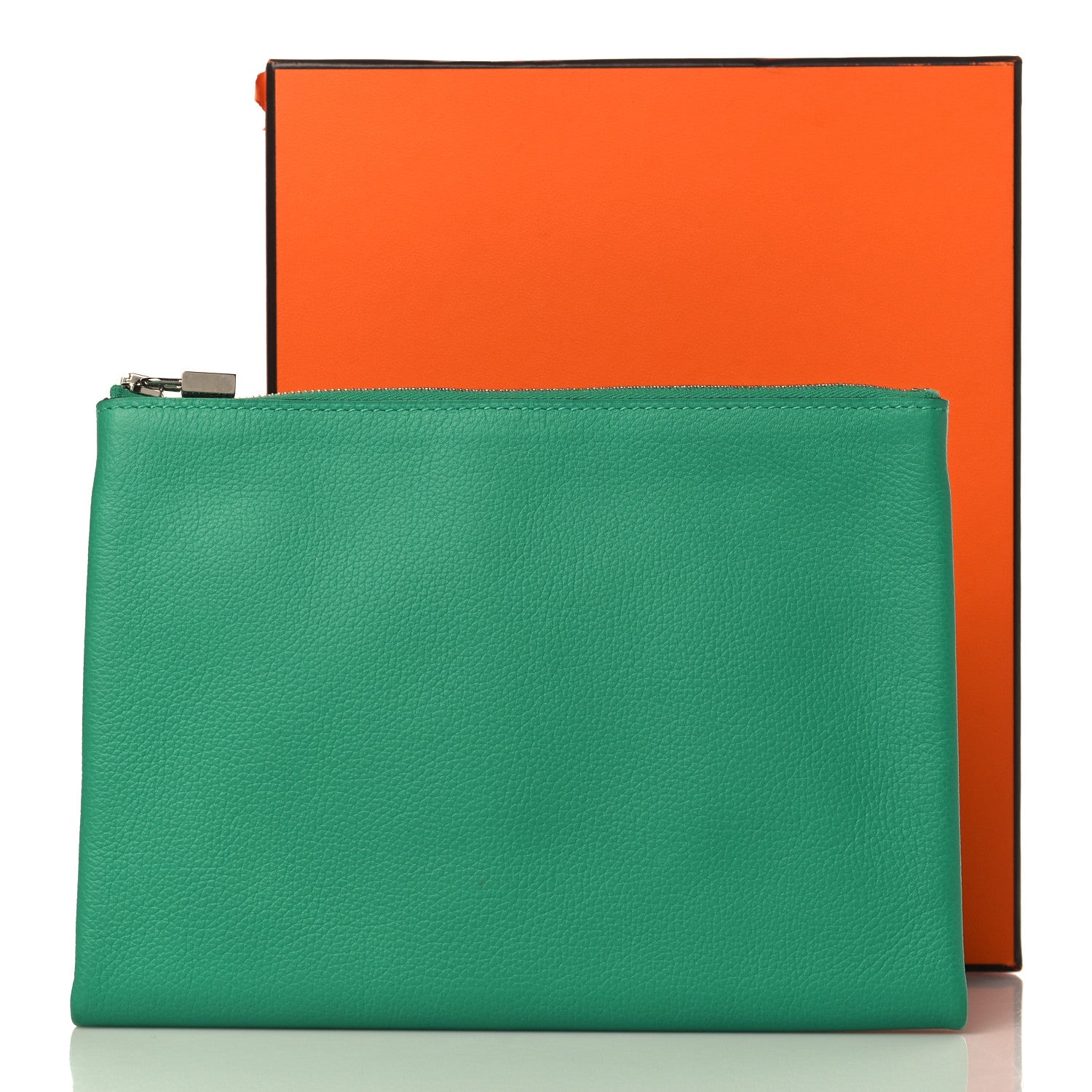 Hermes Evercolor Atout Pouch Menthe Vert Bosphore 7 of 7