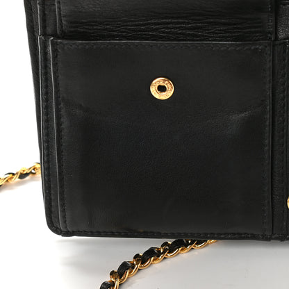 Chanel Patent Timeless CC Wallet On Chain WOC Black 9 of 9