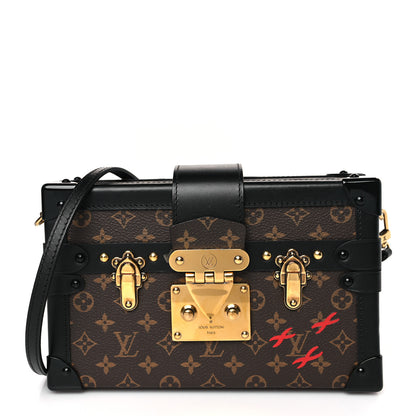 Louis Vuitton Monogram Petite Malle Black 1 of 9
