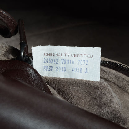 Bottega Veneta Nappa Intrecciato Messenger Bag Ebano 8 of 8