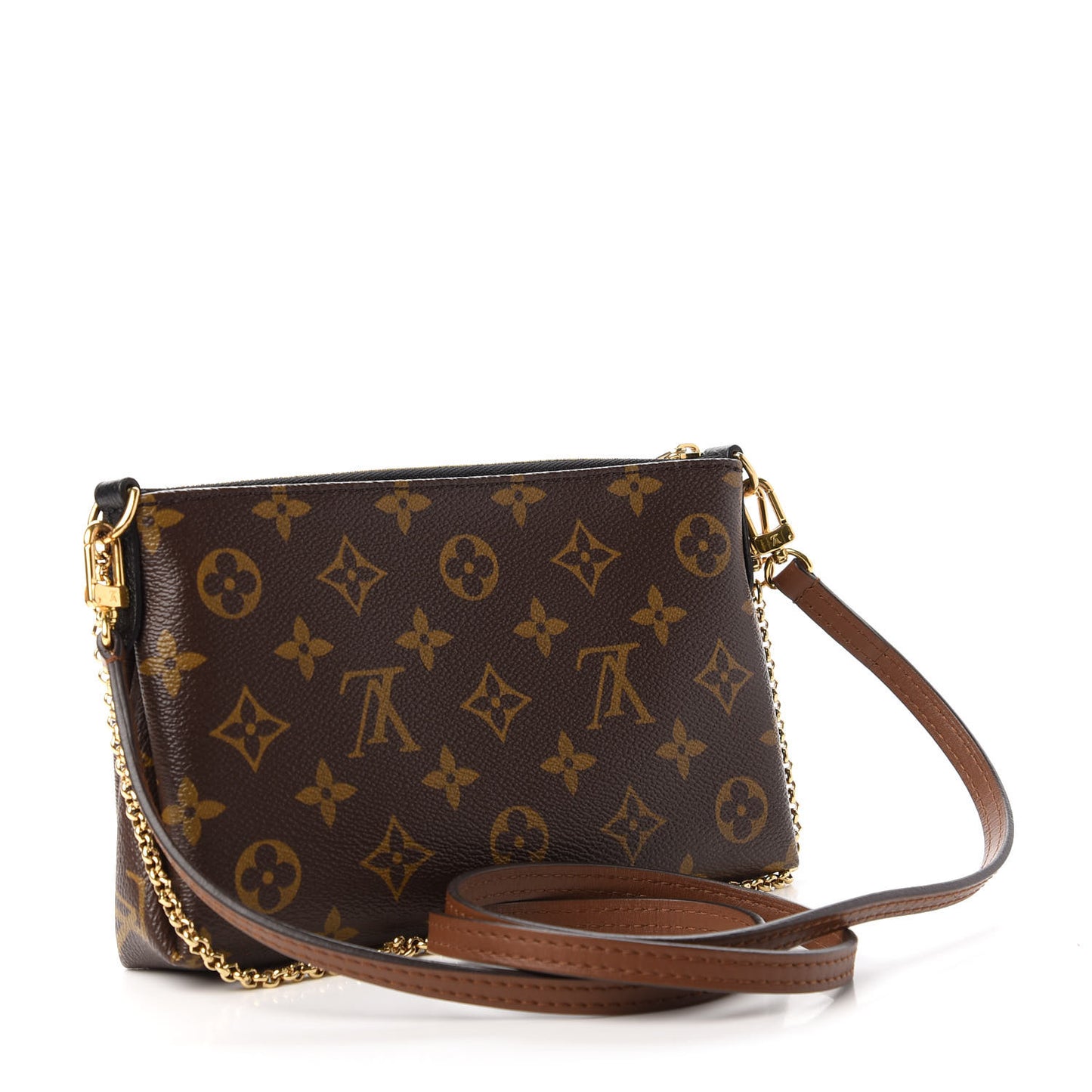 Monogram Pallas Clutch Black