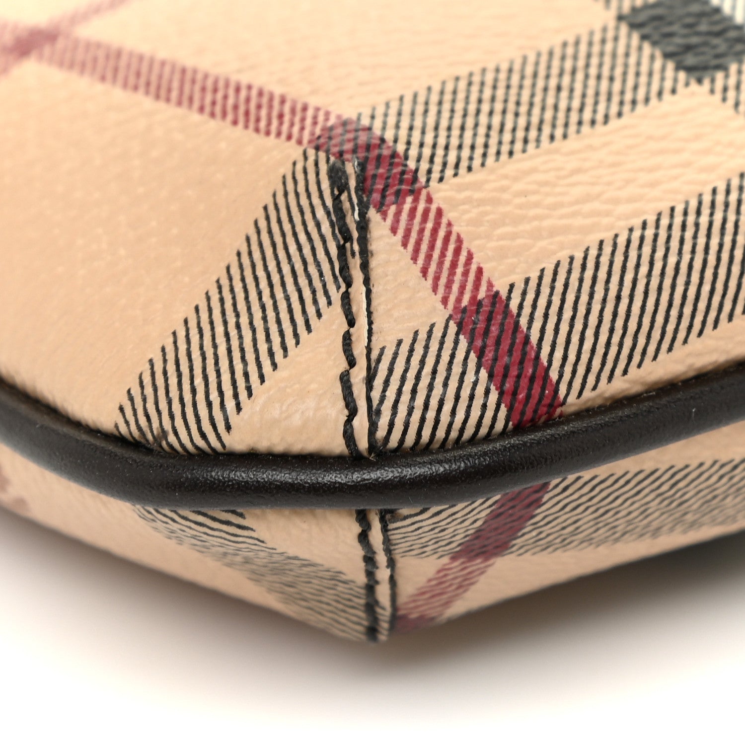 Burberry Haymarket Check Clara Pochette Chocolate 8 of 10