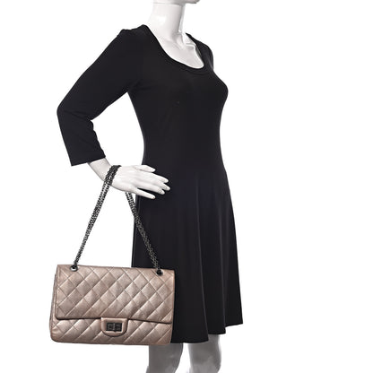 Chanel Metallic Calfskin Quilted 2.55 Reissue 227 Flap Gold 2 of 11