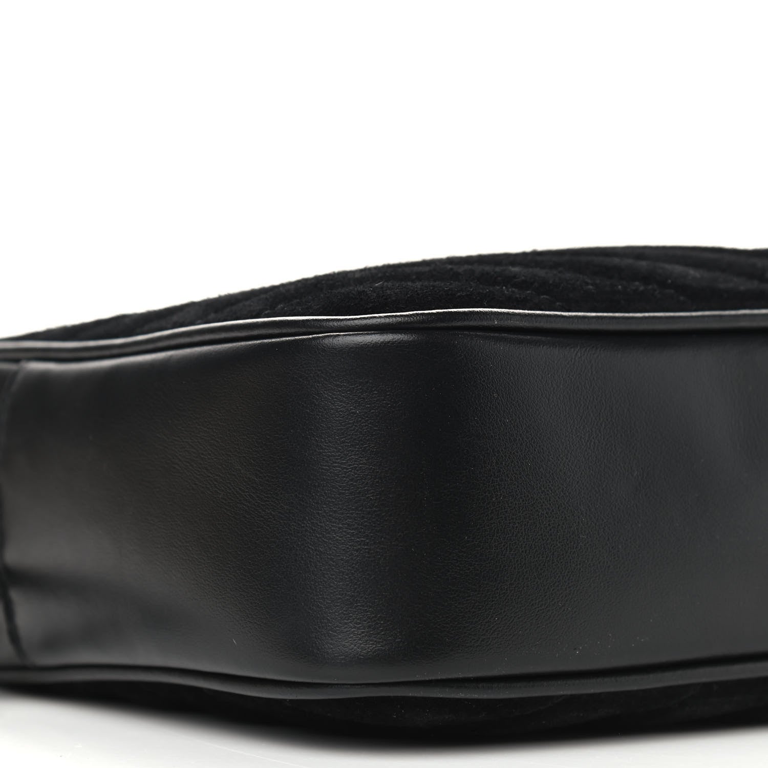 Saint Laurent Suede Calfskin Monogram Lou Camera Bag Black 5 of 9