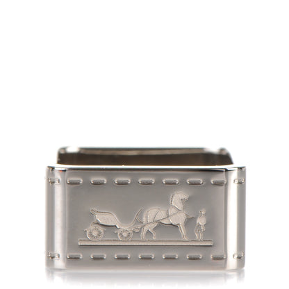Hermes Palladium Bolduc Scarf Ring 1 of 5