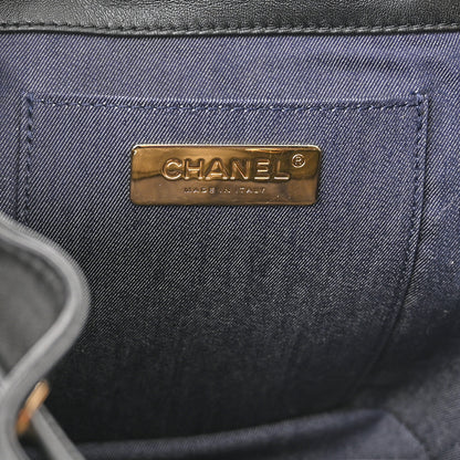 Chanel Lambskin CC Mania Backpack Black 6 of 10