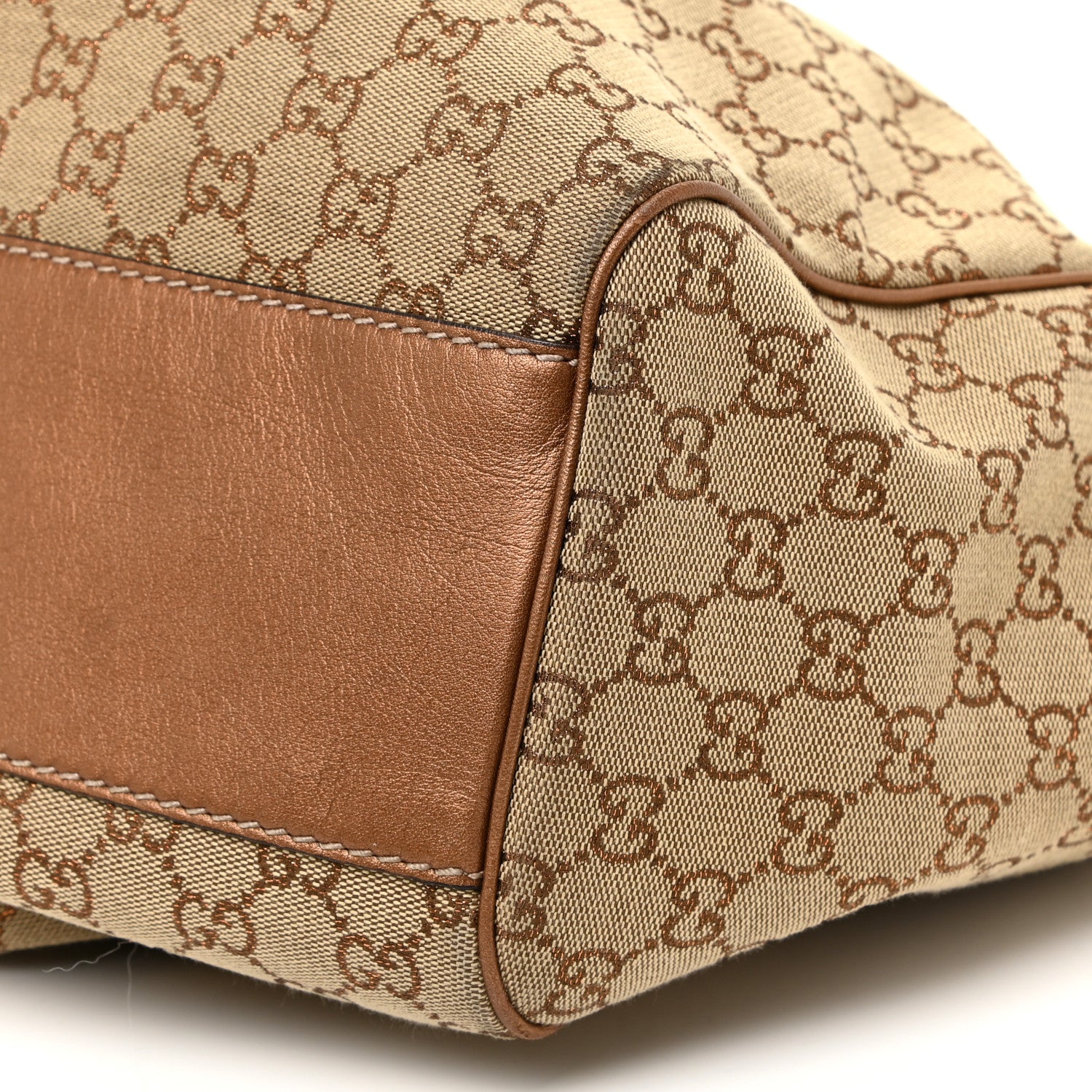 Gucci Monogram Large Sukey Tote Bronze 11 of 20
