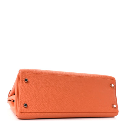Hermes Togo Kelly Retourne 32 Orange 4 of 10
