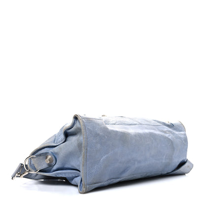 Balenciaga Agneau Giant 21 Silver Hardware Part Time Light Blue 5 of 14