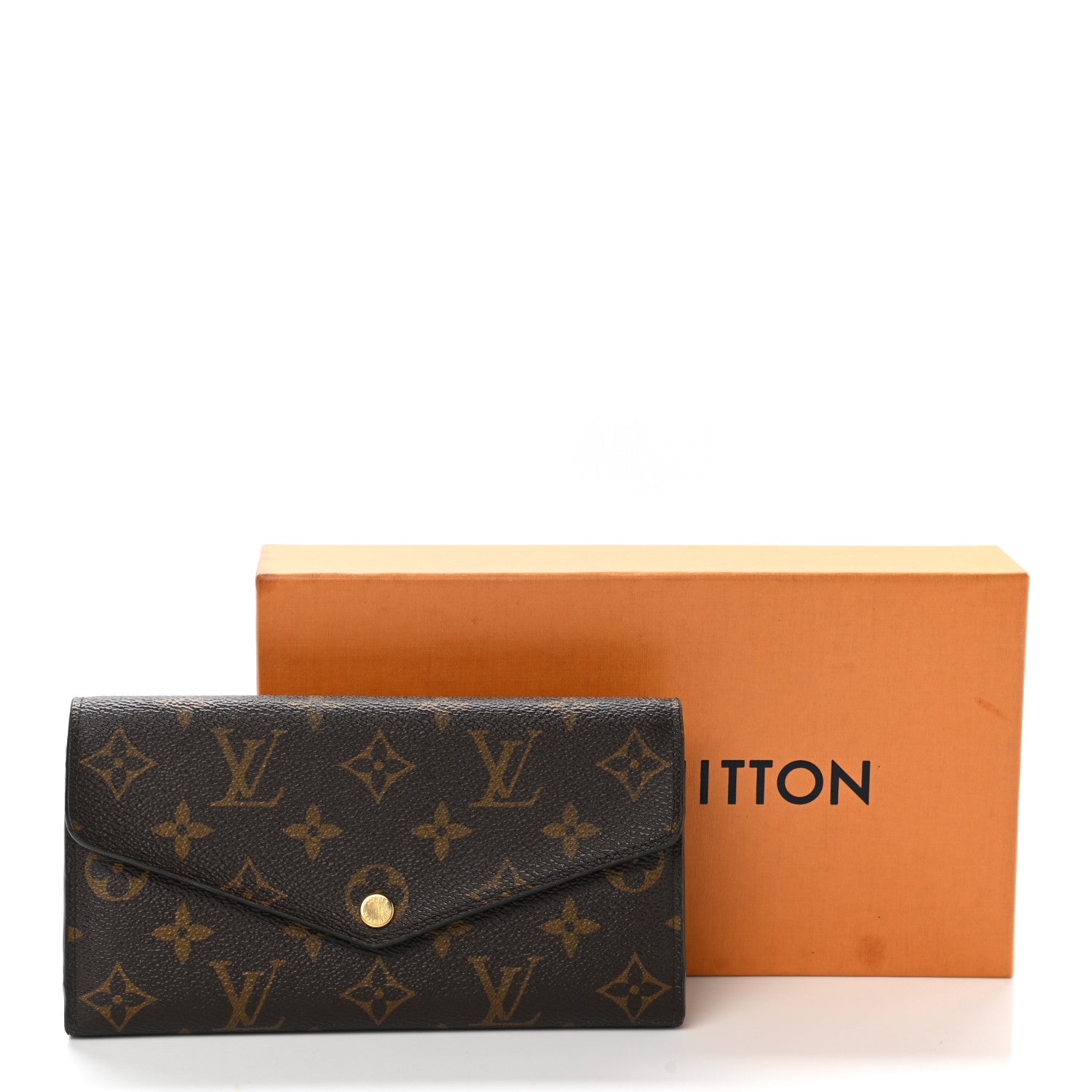 Louis Vuitton Monogram Sarah Wallet NM Rose Ballerine 14 of 14