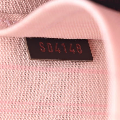 Louis Vuitton Damier Ebene Neverfull MM GM Pochette Rose Ballerine 8 of 8