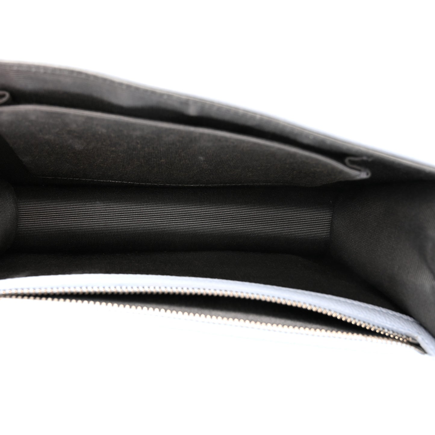 Grained Calfskin Small Diorama Flap Bag Sky Light