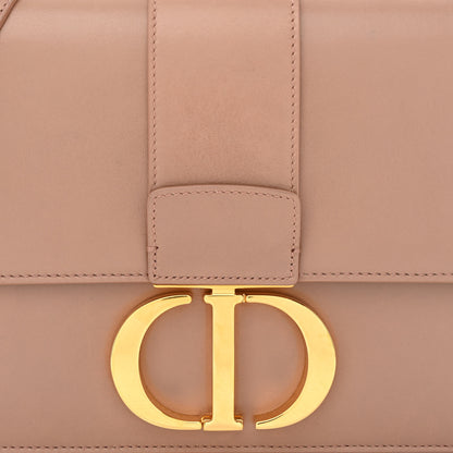 Christian Dior Shiny Crinkled Lambskin 30 Montaigne Flap Bag Fard 9 of 11