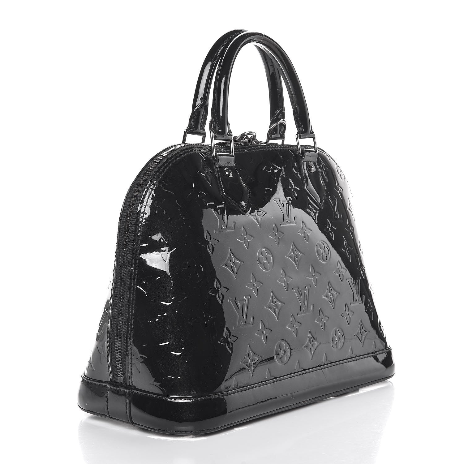 Louis Vuitton Vernis Alma PM Noir Magnetique 3 of 18