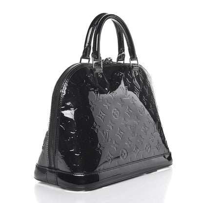 Louis Vuitton Vernis Alma PM Noir Magnetique 3 of 18