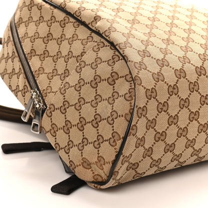 Gucci Monogram Travel Backpack Dark Brown 9 of 10