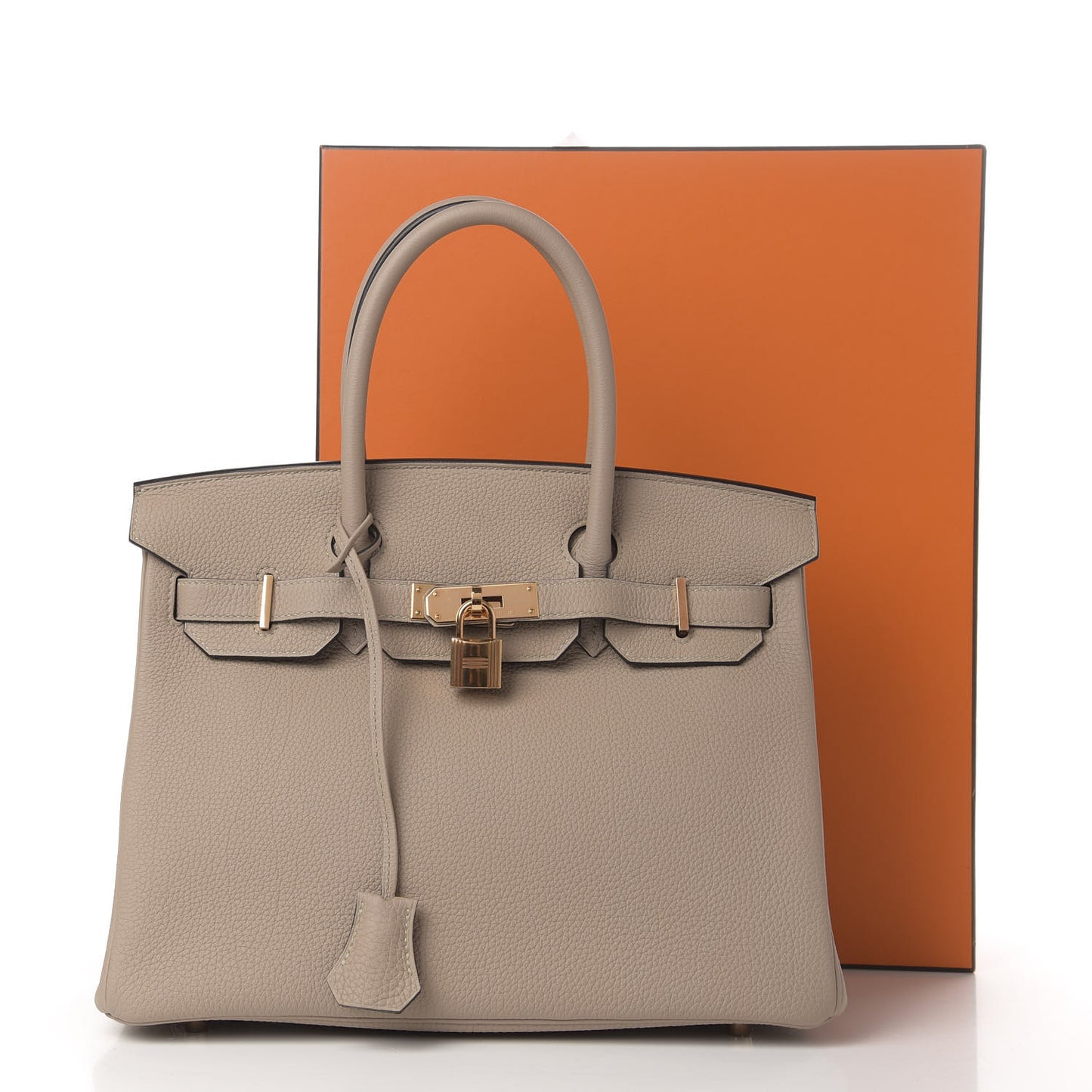 Togo Birkin 30 Gris Tourterelle