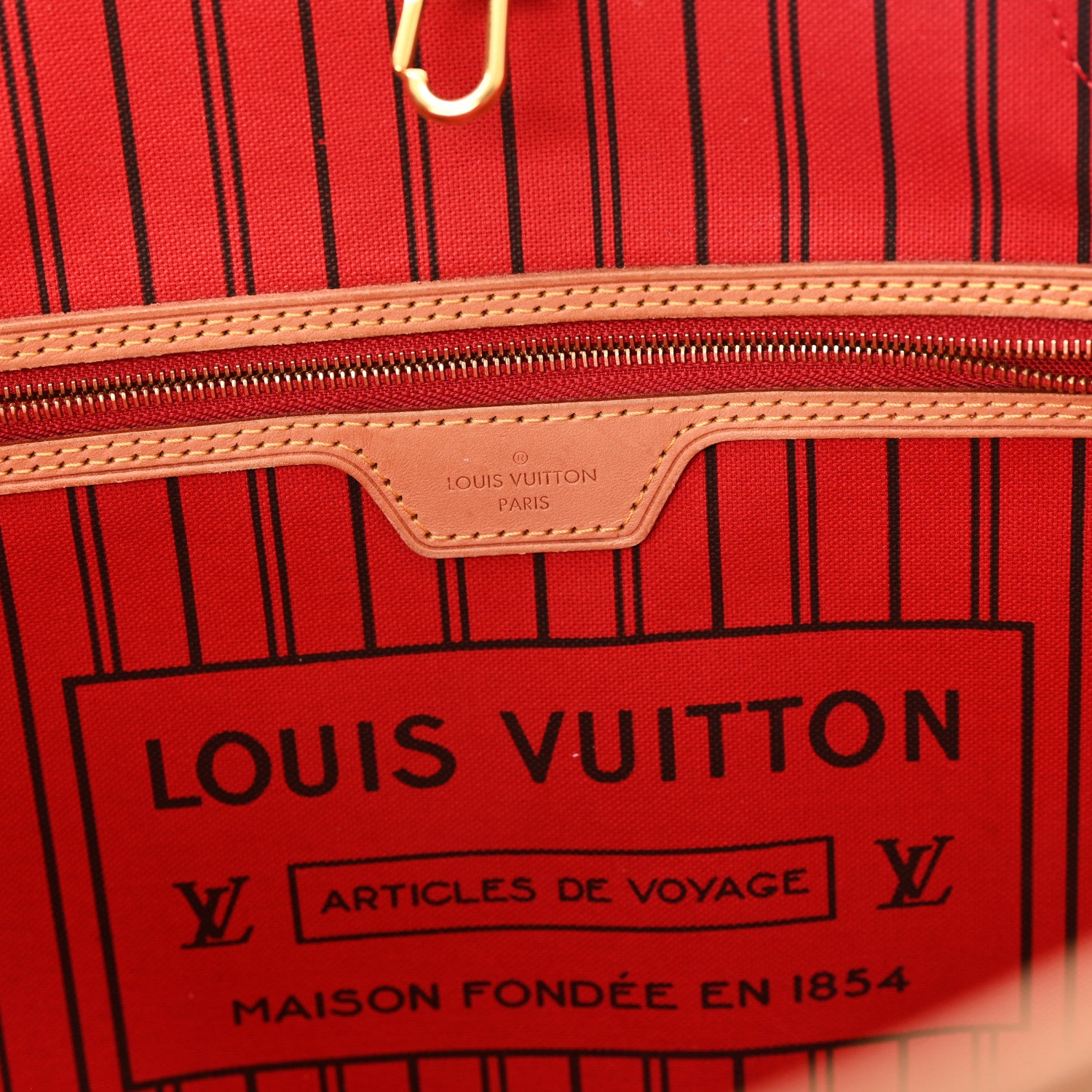Louis Vuitton Monogram Neo Neverfull MM Cherry 6 of 11