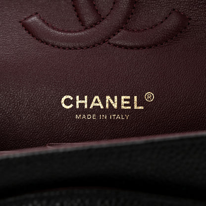 Chanel Caviar Quilted Medium Double Flap Black 6 of 10