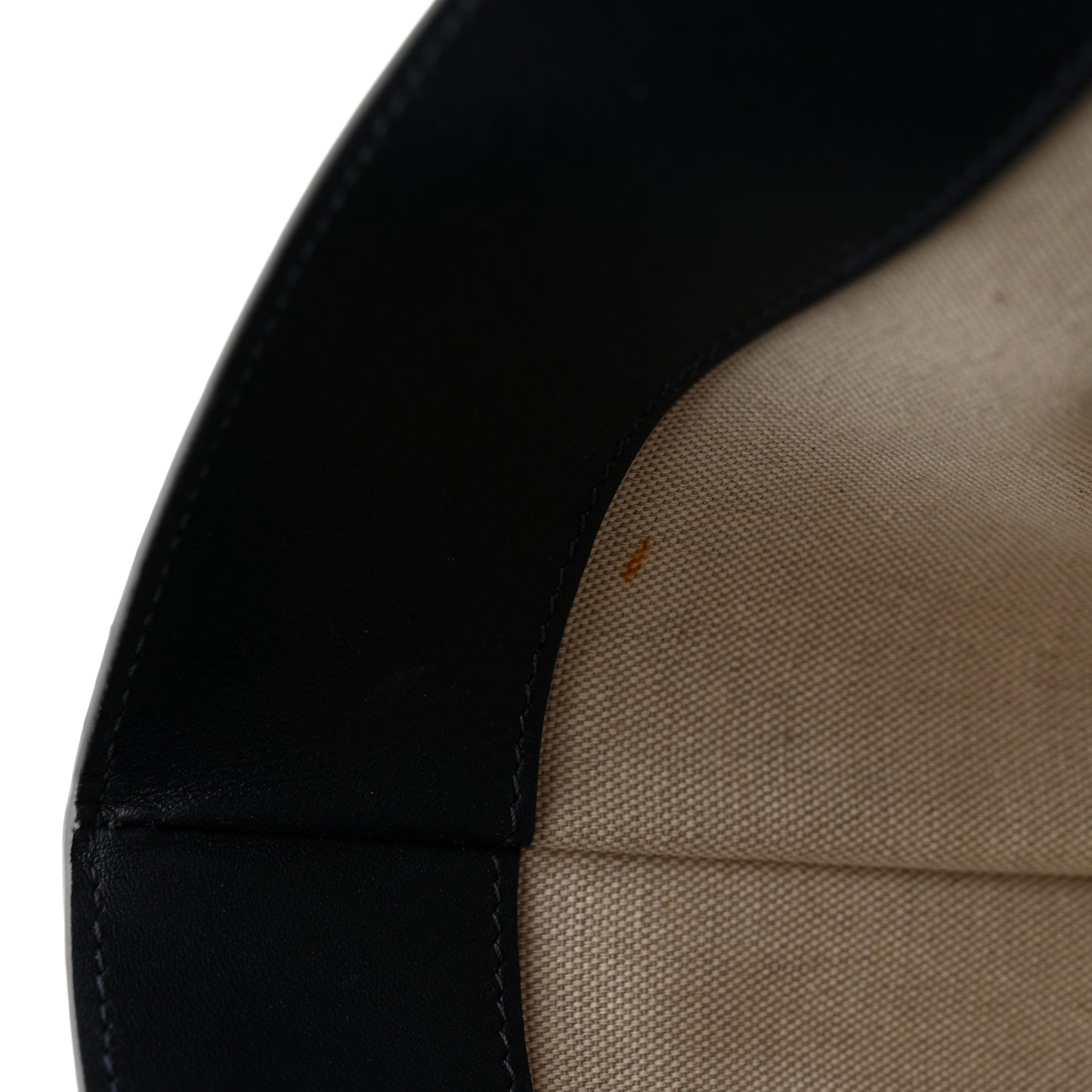 Canvas Embroidered Logo Tote Denim Milk