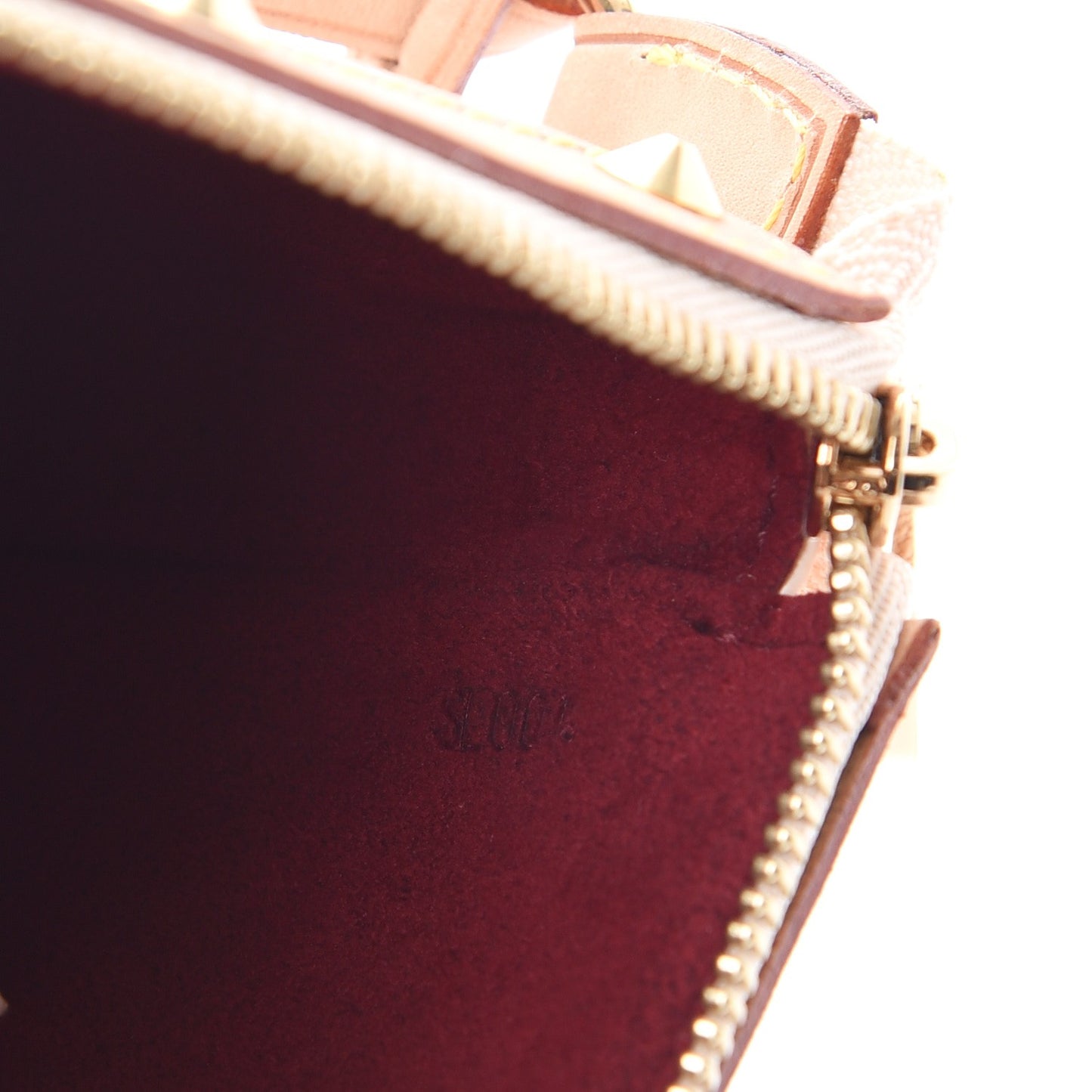 Monogram Multicolor Pochette Accessories White