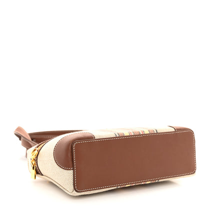 Loro Piana Cotton Canvas L19 Extra Pocket Pouch LP Record Caramel Sugar 4 of 9