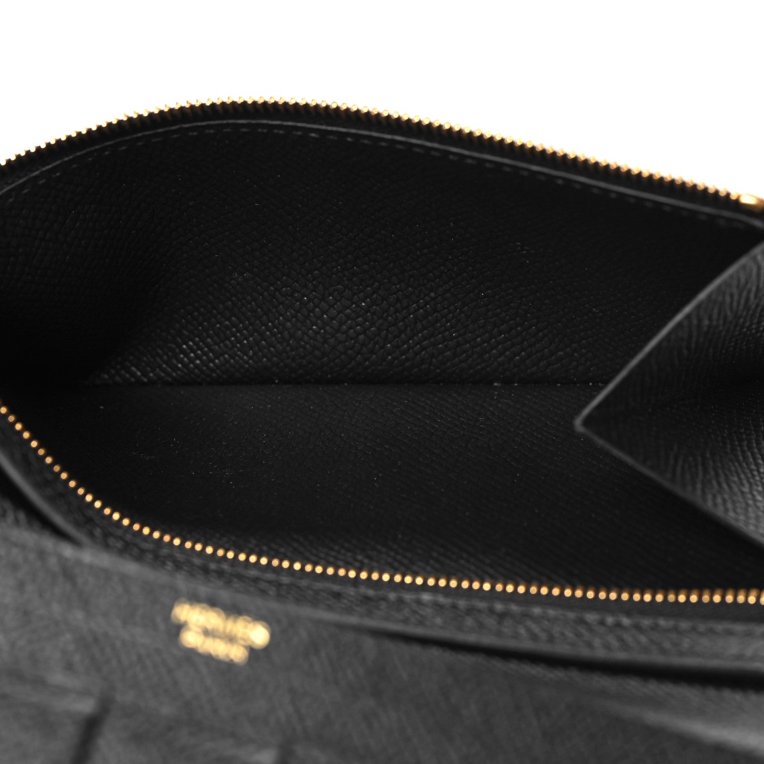 Hermes Epsom Bearn Gusset Wallet Black 6 of 11
