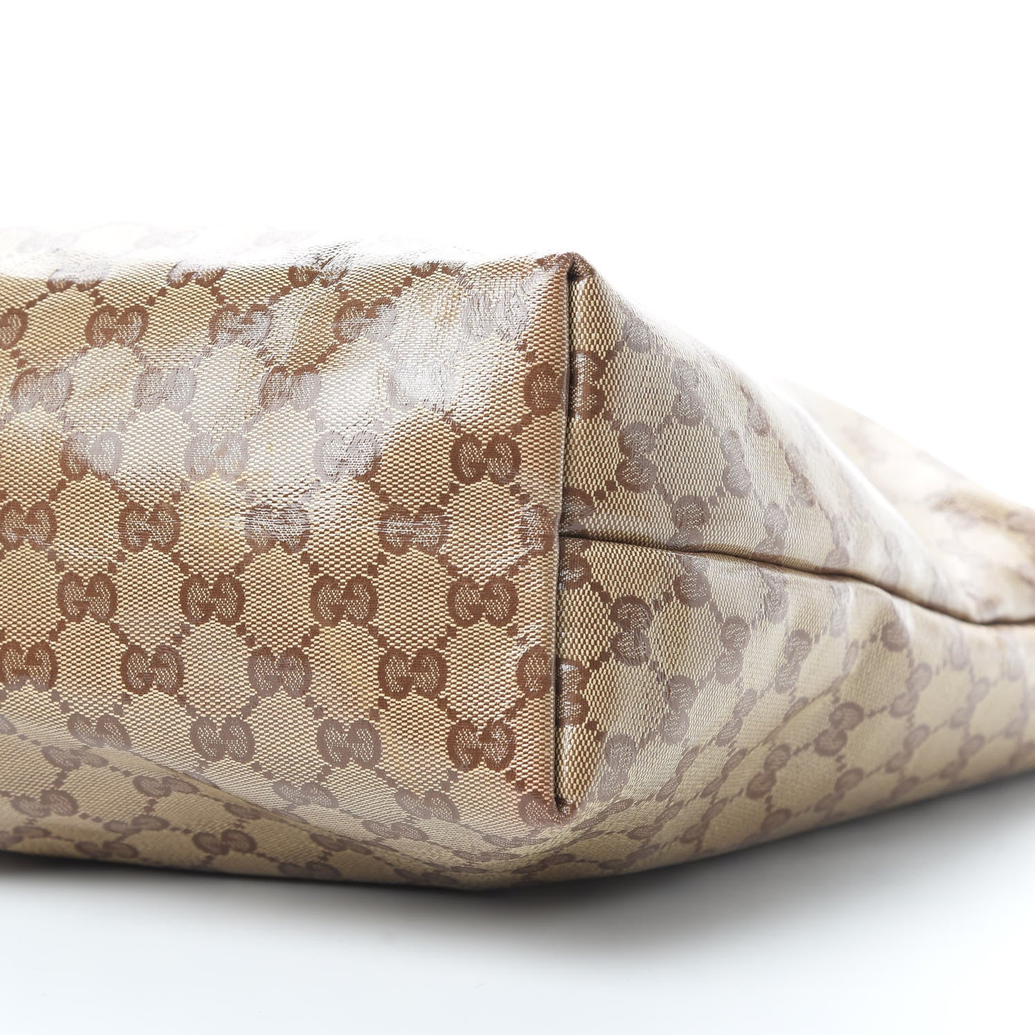 Gucci Crystal Monogram Joy Tote Dark Brown 10 of 13