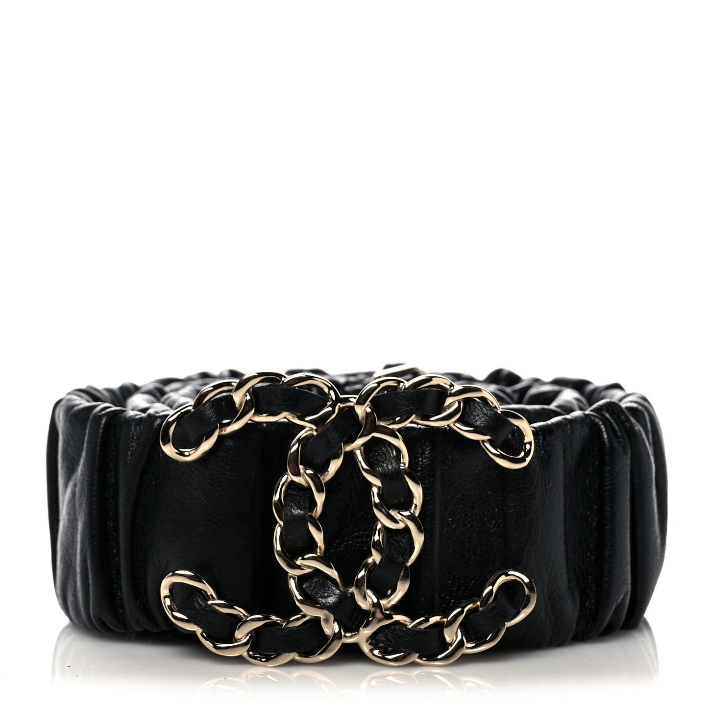 Lambskin CC Belt 90 Black