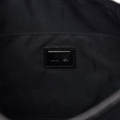 Fendi Zucchino Shoulder Bag Black 8 of 10