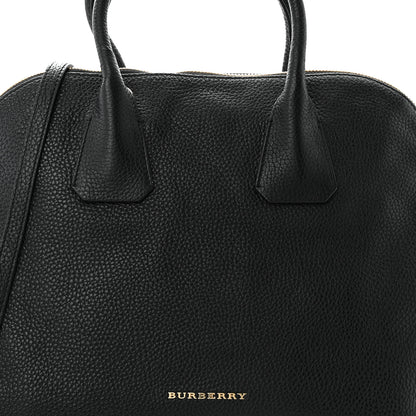 Burberry London Grainy Calfskin Greenwood Bowling Bag Black 9 of 11