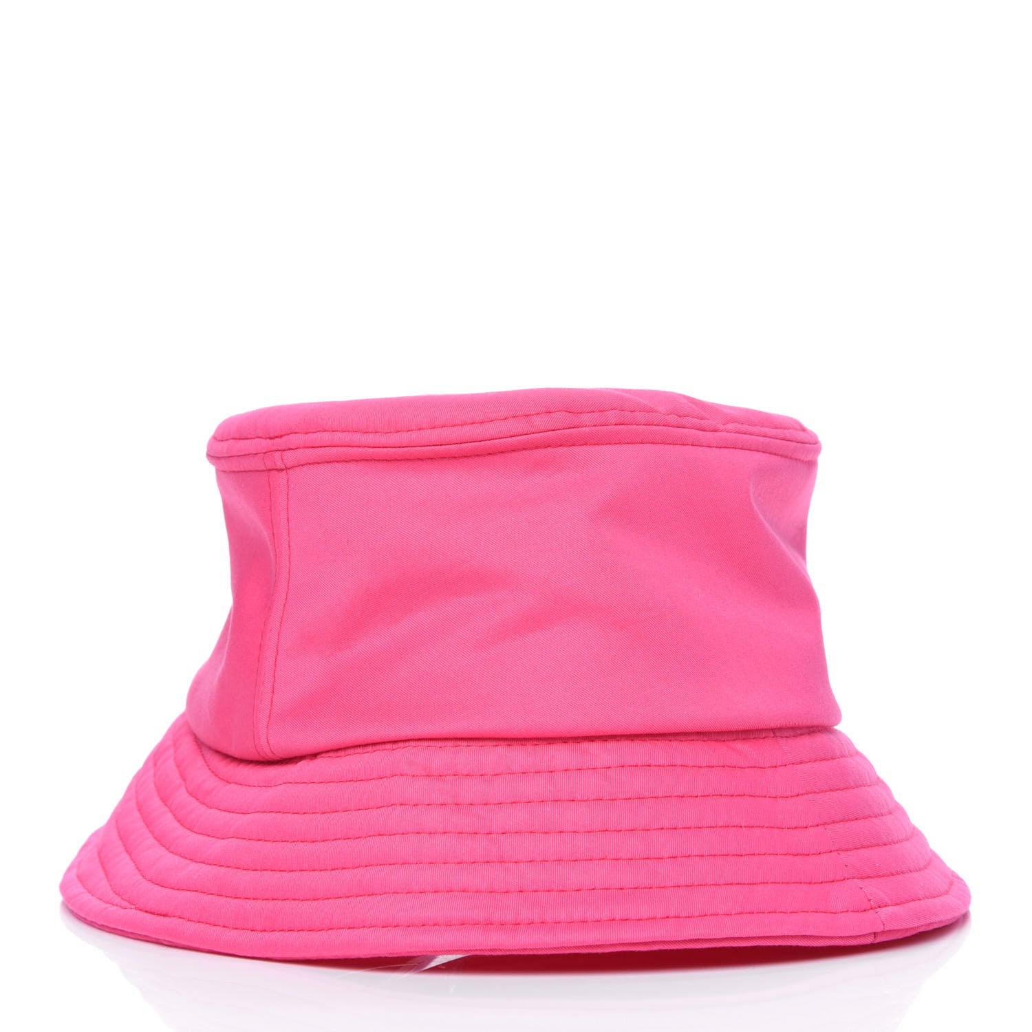 Chanel Canvas CC Bucket Hat S Fuchsia Orange 5 of 13