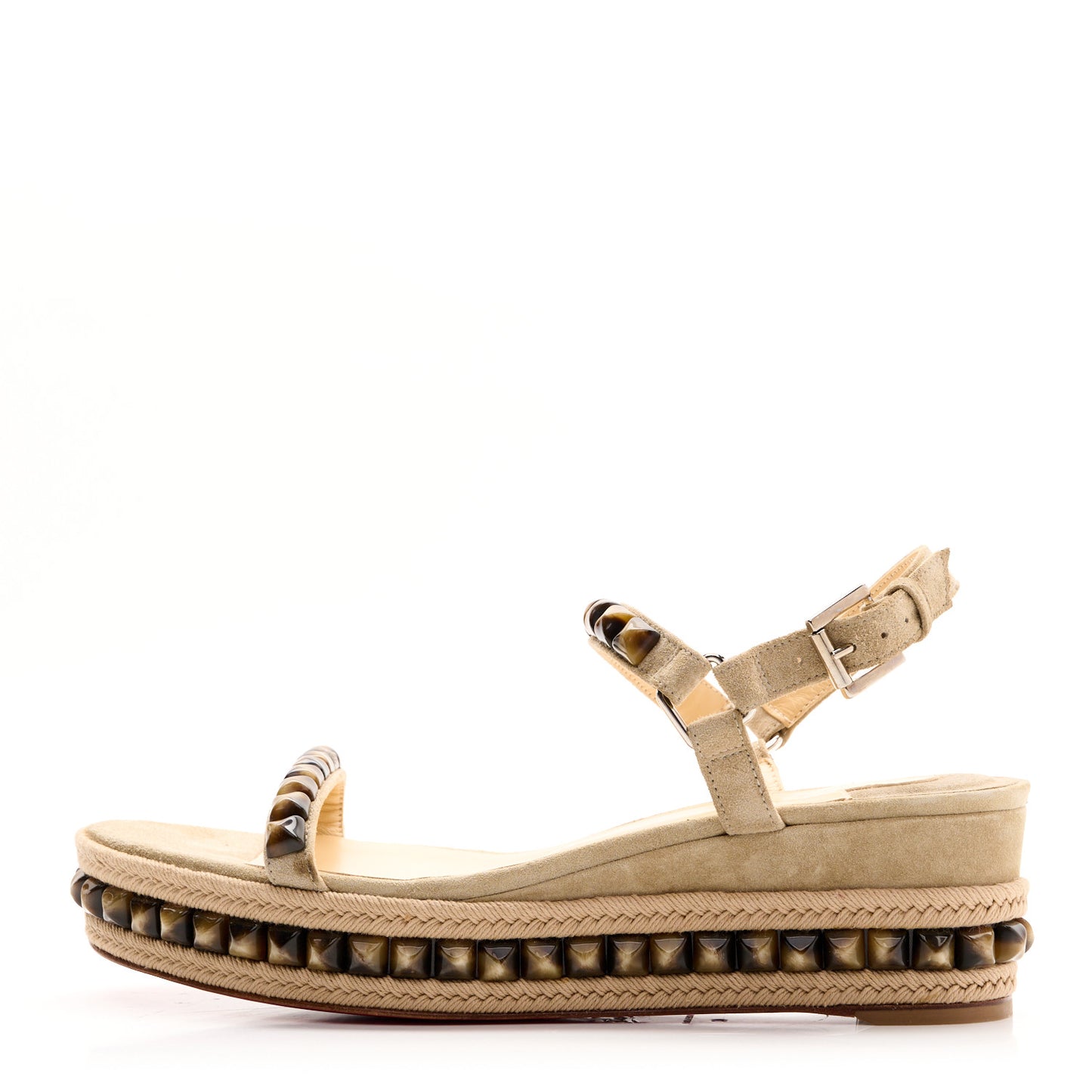 Suede Cataclou 60 Platform Sandals 40 Sable