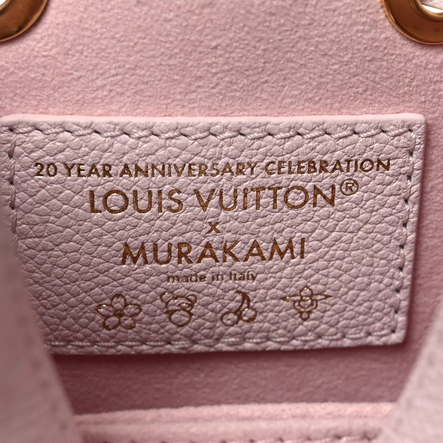 Louis Vuitton LV X TM Empreinte Cherry Blossom Neonoe BB Pink 6 of 10