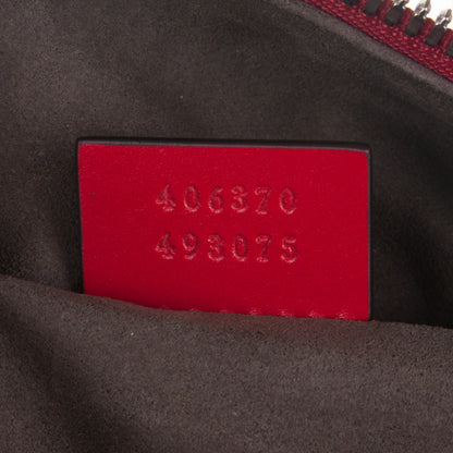 Gucci Guccissima Signature Day Backpack Hibiscus Red 7 of 7