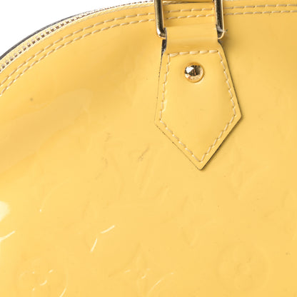Louis Vuitton Vernis Alma PM Citrine 18 of 19